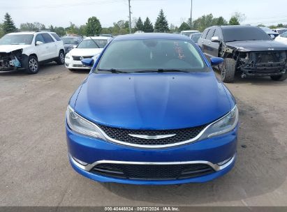 Lot #3035077472 2015 CHRYSLER 200 C