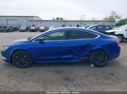 Lot #3035077472 2015 CHRYSLER 200 C