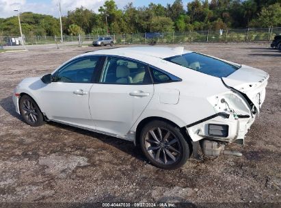 Lot #2996534999 2020 HONDA CIVIC EX