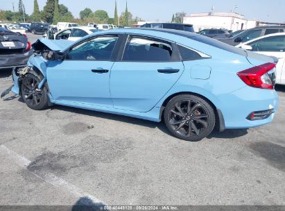 Lot #2992814647 2020 HONDA CIVIC SPORT