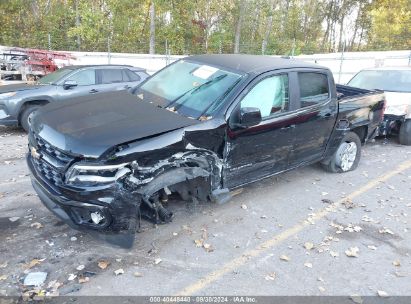 Lot #2992826948 2021 CHEVROLET COLORADO 4WD  SHORT BOX LT