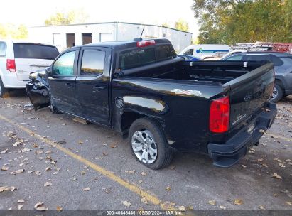 Lot #2992826948 2021 CHEVROLET COLORADO 4WD  SHORT BOX LT