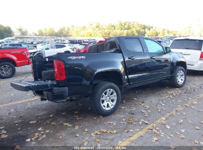 Lot #2992826948 2021 CHEVROLET COLORADO 4WD  SHORT BOX LT