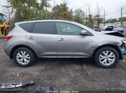 Lot #2992826945 2012 NISSAN MURANO SL