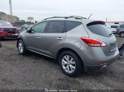 Lot #2992826945 2012 NISSAN MURANO SL