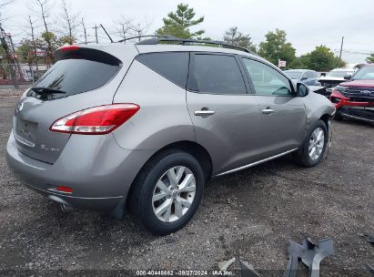 Lot #2992826945 2012 NISSAN MURANO SL