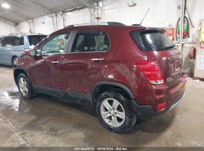 Lot #2996534992 2017 CHEVROLET TRAX LT