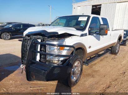 Lot #2990354638 2013 FORD F-350 LARIAT