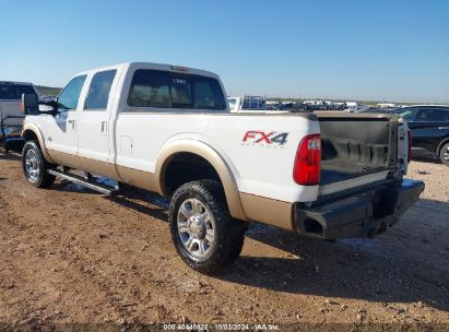 Lot #2990354638 2013 FORD F-350 LARIAT