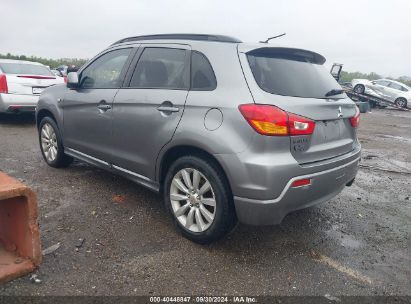 Lot #2989127578 2011 MITSUBISHI OUTLANDER SPORT SE