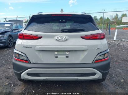 Lot #2996534985 2022 HYUNDAI KONA SEL