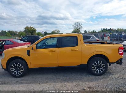 Lot #2990350316 2023 FORD MAVERICK LARIAT