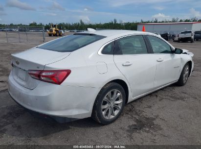 Lot #2992827193 2020 CHEVROLET MALIBU FWD LT