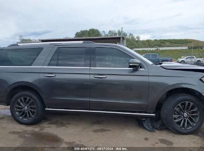 Lot #2989126821 2021 FORD EXPEDITION LIMITED MAX