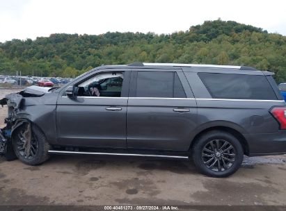 Lot #2989126821 2021 FORD EXPEDITION LIMITED MAX