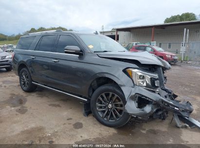 Lot #2989126821 2021 FORD EXPEDITION LIMITED MAX