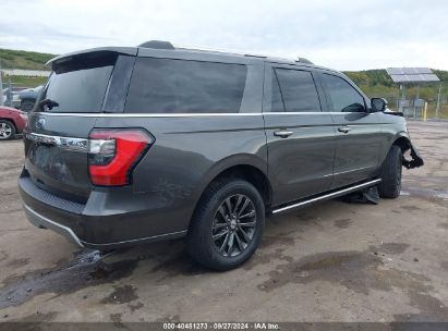 Lot #2989126821 2021 FORD EXPEDITION LIMITED MAX