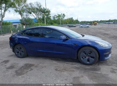 Lot #2992827184 2023 TESLA MODEL 3 REAR-WHEEL DRIVE