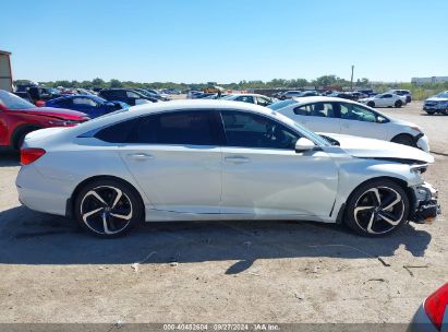 Lot #3053064858 2019 HONDA ACCORD SPORT