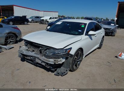 Lot #3053064858 2019 HONDA ACCORD SPORT