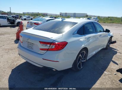 Lot #3053064858 2019 HONDA ACCORD SPORT