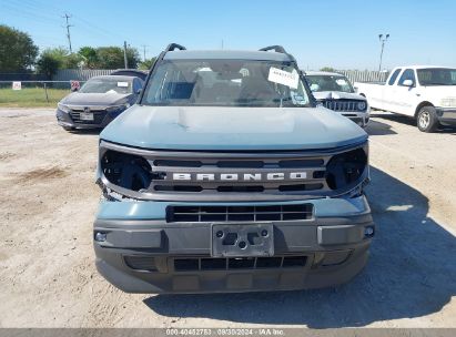 Lot #3037531145 2022 FORD BRONCO SPORT BIG BEND