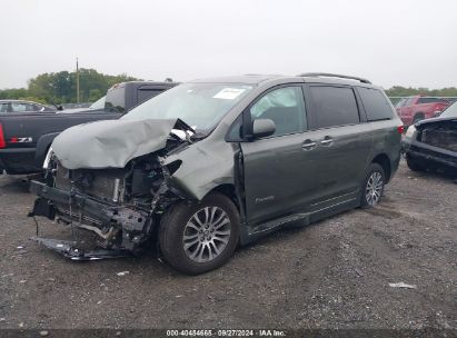 Lot #2992827179 2020 TOYOTA SIENNA XLE