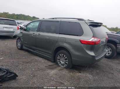 Lot #2992827179 2020 TOYOTA SIENNA XLE