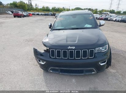 Lot #2992830301 2022 JEEP GRAND CHEROKEE WK LIMITED 4X4