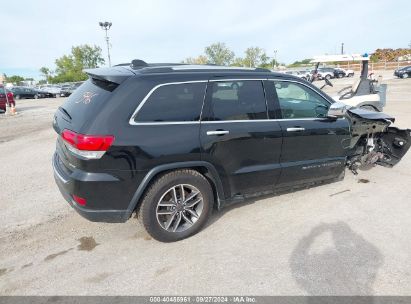 Lot #2992830301 2022 JEEP GRAND CHEROKEE WK LIMITED 4X4