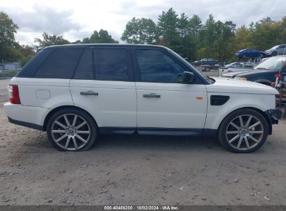 Lot #2997777955 2008 LAND ROVER RANGE ROVER SPORT HSE