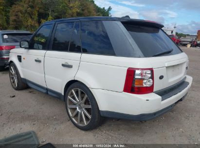 Lot #2997777955 2008 LAND ROVER RANGE ROVER SPORT HSE