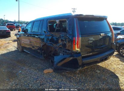 Lot #2992827159 2020 CADILLAC ESCALADE ESV 4WD LUXURY