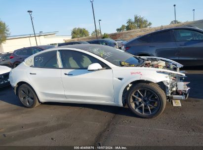 Lot #2992820512 2023 TESLA MODEL 3 REAR-WHEEL DRIVE