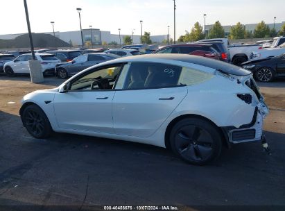 Lot #2992820512 2023 TESLA MODEL 3 REAR-WHEEL DRIVE