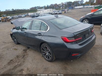 Lot #2990350247 2020 BMW 330I XDRIVE