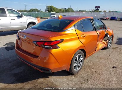 Lot #2992819867 2022 NISSAN VERSA 1.6 SV XTRONIC CVT