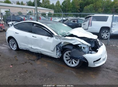 Lot #2992827145 2021 TESLA MODEL 3 STANDARD RANGE PLUS REAR-WHEEL DRIVE