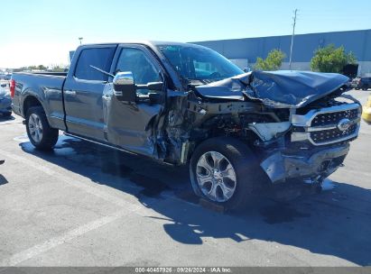 Lot #2991586737 2023 FORD F-150 PLATINUM