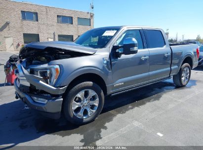 Lot #2991586737 2023 FORD F-150 PLATINUM