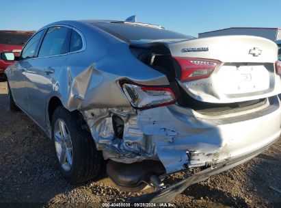 Lot #2991586839 2022 CHEVROLET MALIBU FWD LT