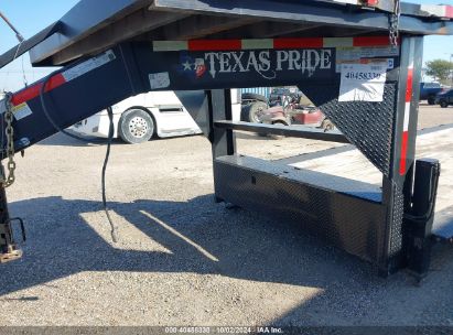 Lot #2992830291 2023 TEXAS PRIDE TRAILERS TRI AXLE GOOSENECK