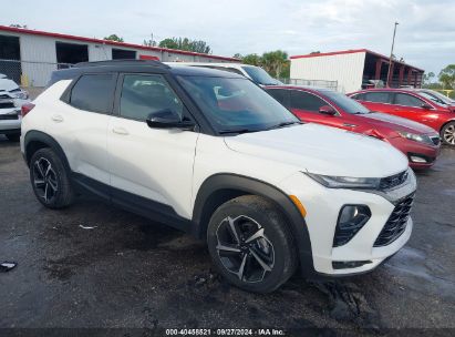 Lot #2995285934 2022 CHEVROLET TRAILBLAZER FWD RS