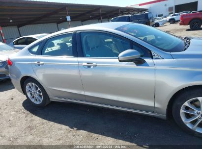 Lot #2992814603 2020 FORD FUSION HYBRID SE