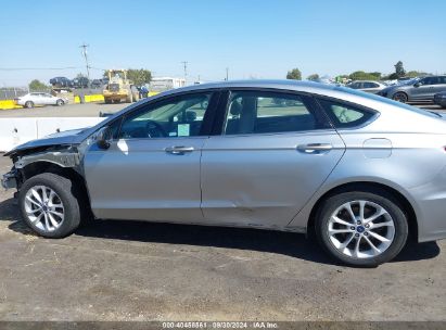 Lot #2992814603 2020 FORD FUSION HYBRID SE