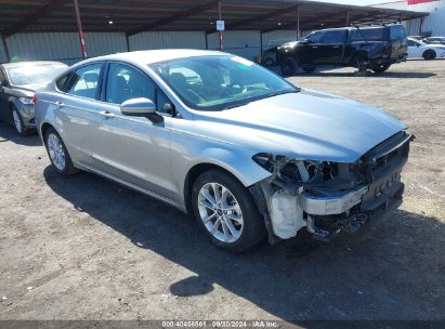 Lot #2992814603 2020 FORD FUSION HYBRID SE