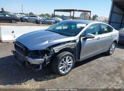 Lot #2992814603 2020 FORD FUSION HYBRID SE