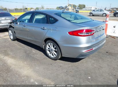 Lot #2992814603 2020 FORD FUSION HYBRID SE