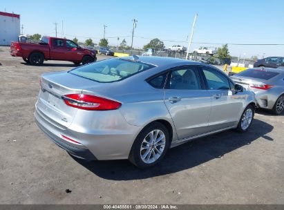 Lot #2992814603 2020 FORD FUSION HYBRID SE