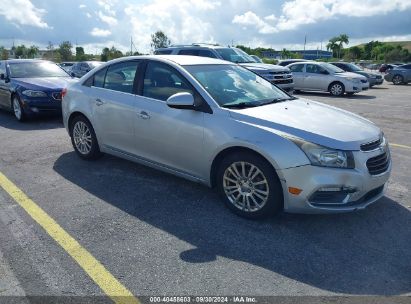 Lot #3035077338 2015 CHEVROLET CRUZE ECO AUTO